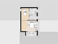 彭浦·泉灵小区·1室·1厅