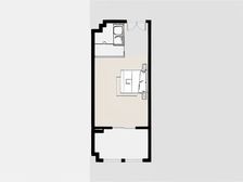 地铁站边的跃层小户型地理位置好