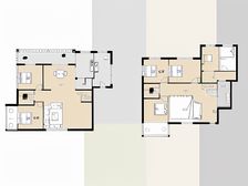 二次装修 地铁口300米 视野好 6米挑高楼中楼