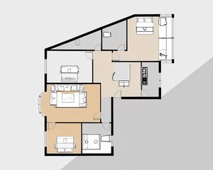 大全金山角 4室2厅 东南