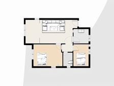 南北通透,主卧朝南,品质小区,近地铁,居家装修,房型正气,采光充足