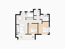 招商新城雍景湾 3室1厅 南