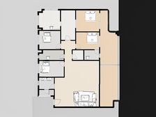 嘉陵江畔,万科大平层头排,视野没有遮挡