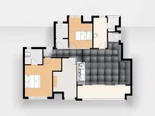 九龙坡次新洋房 一梯二户 横厅大阳台 诚心卖