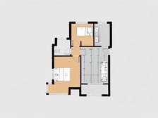 近地铁,清水毛坯,舒适宜居两房