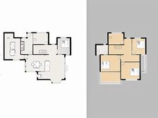 富成别墅 4室2厅 南 北