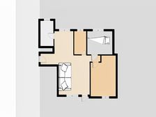 檀香湾 两室一厅 小区环境不错 视野开阔