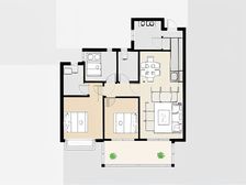 江南万达商圈 毛坯次新房 新小区 没住过 配套齐全