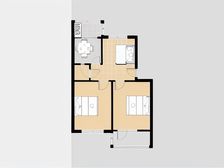 拖厂六号街坊 两室两厅 商品房 中间楼层 采光好