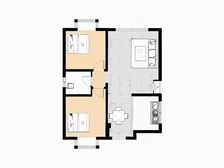 天时名苑南北向高楼层视野好精装修两居