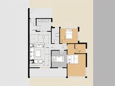 新景未来城 3室1厅 南