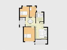 精装交付 中高层采光好 户型通透 满五