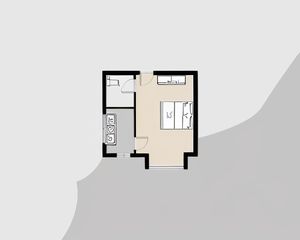 一室 房况好 采光好 过度神器