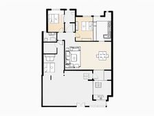 四季花城北区一楼带院子旁边就是艾溪湖湿地公园