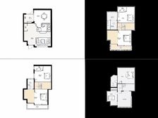 全新精装别墅 六个主卧 门口可以停两辆汽车 安静舒适