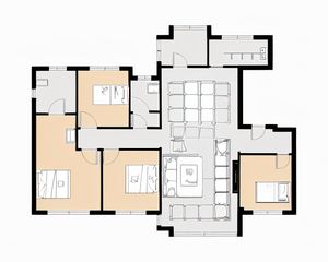 华润公园九里4室2厅南