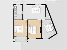 1号线共康路地铁口+宝山万达+绿地广场+电梯房
