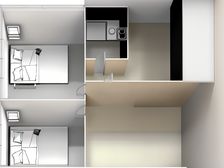 商品房70年产权,石桥铺商圈,4条轻轨站,要加电梯