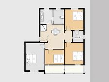 鑫龙佳苑 3室1厅 西南