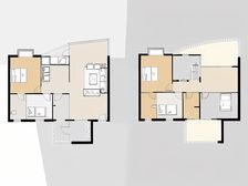 景湖春天《 满五唯一 花园中间 有露台复式》急售