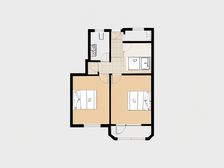 电梯房高区无遮挡采光好,可看环球港双子塔,通风好