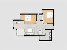 金科郡,精装三房,九成新,中间楼层,采光好