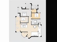 万达茂看江,高层,南北户型毛坯