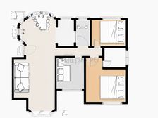 楼栋位置好 大面积四房 双地铁口 二中