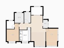 建投秦塘府 4室2厅 南