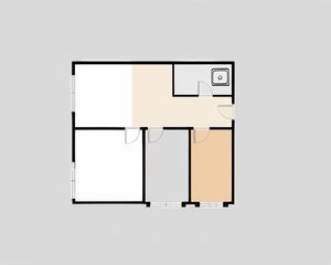 香邑廊桥2室1厅西南