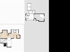 三套一起打通了的联排,实得面积2000+朝公园方向
