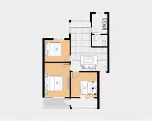 建国巷1号 3室2厅 东南