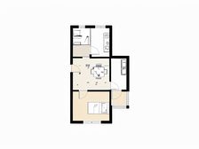 阳光海岸(公寓) 2室1厅 南