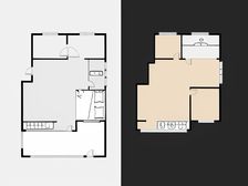 龙庭秀舍一楼半地下112平160万价位可讲看房方便