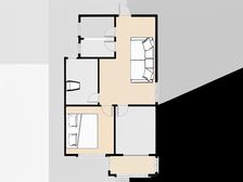 房子南向卧室朝南,采光好经典户型首付低压力小位置好