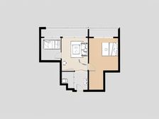 户型方正 设计合理实用高 采光清晰 合格 视野无