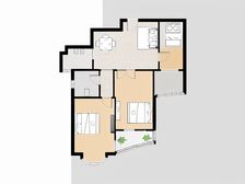 观湖电梯房。三房精装修,看房预约。位置好楼层好