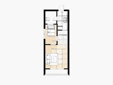 五一中路大利嘉城旁 51公馆 电梯标准精装复式单身公寓