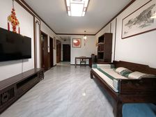 带小院奥体花园保利拉菲公馆87平新中式装修家具家电拎包入住