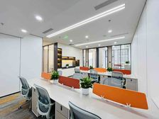 大望路双地铁万达广场A座纯写4个+12人工位区拎包入住