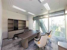 东大桥地标侨福500平带家具35工位区业主诚租拎包入住