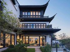蓝城天使小镇,精装修中式合院,业主移居美国,低于市场价30万