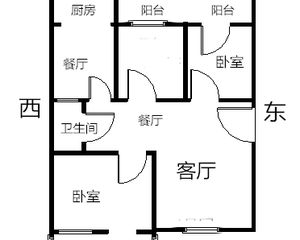 商业楼3室2厅 南北通透 高层采光好