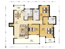 南北通透未来域3室2厅精装修