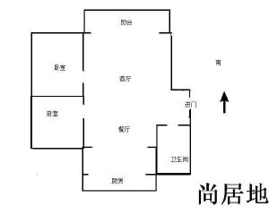 扬州水晶城小区3室2厅 正南 精装修 高层采光好