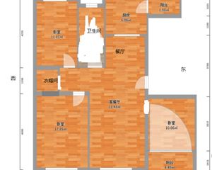 99万 渤海留路旁 恒大近中颐和园三室H户型 诚意出售