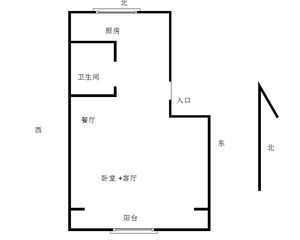 丽景荣城小户型1室1厅 正南 舒适楼层