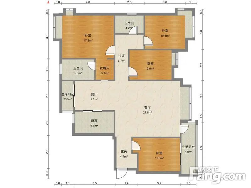 萬科金域緹香商品房精裝未住過人電梯中層大陽臺