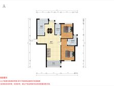 金沙雅苑三期 110平2居 南北向简装修 着急出售