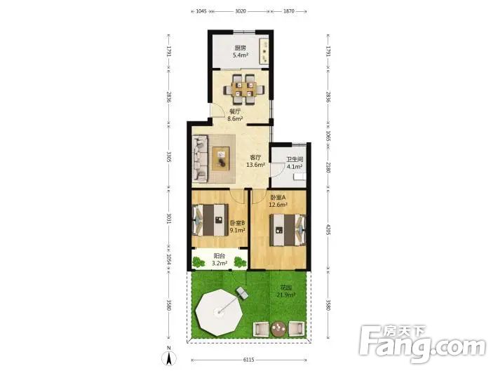 看房联系小常十全街振华隔壁相王路带30平院子全明带车位环境好